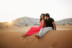 Love story, Photoshoot with couple in the desert UAE DUBAI